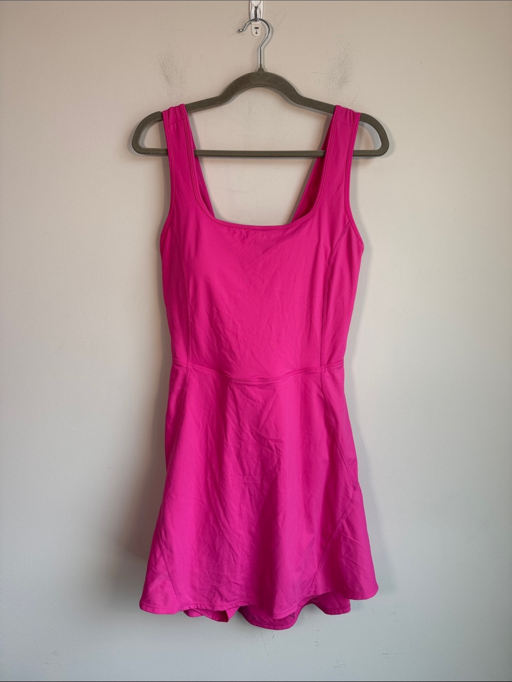NWT Halara SoftlyZero™ Airy Mini Dance Active Dress in Fuchsia Fedora - XL - Picture 3 of 7